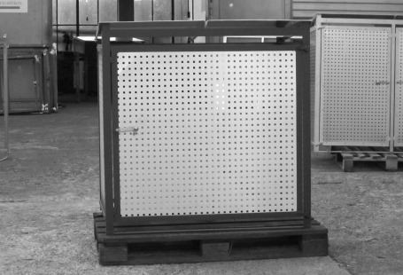 3er-Mülltonnenbox