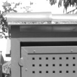 Detailansicht Ziegelabdeckung